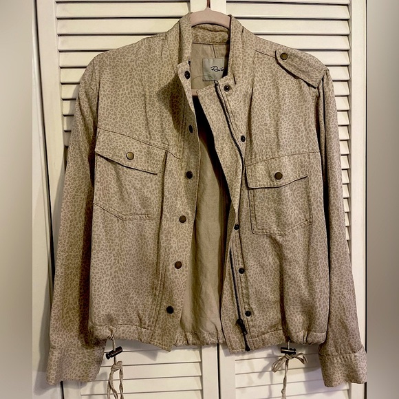 Rails “Collin’s” jacket in cheetah print. - Picture 1 of 8